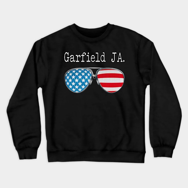 AMERICA PILOT GLASSES GARFIELD Crewneck Sweatshirt by SAMELVES